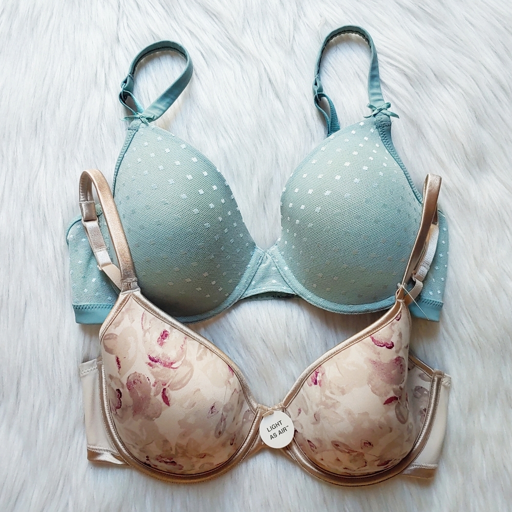DKNY & M&S Lightly-Lined Bras, 32D